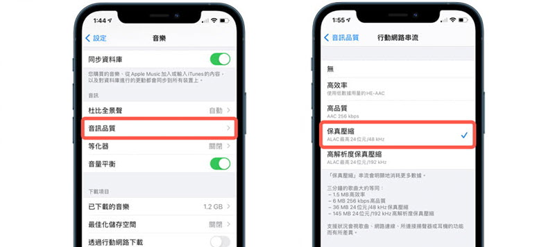Apple Music 音質有哪些