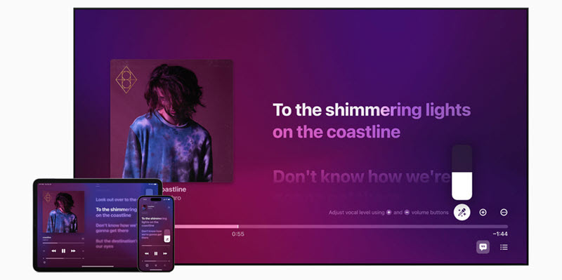 Apple Music 音樂開唱功能