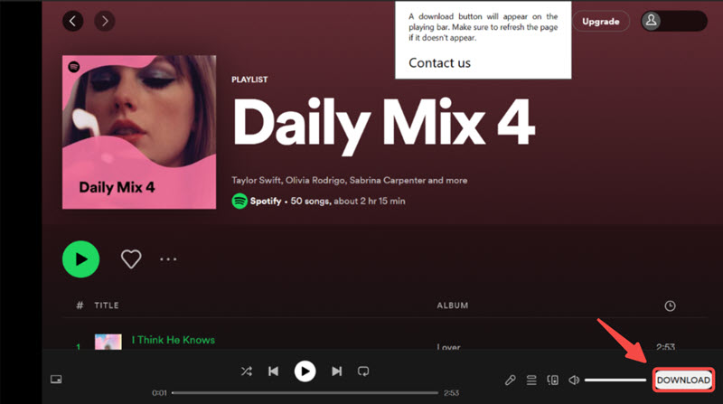 Chrome 瀏覽器擴充轉換 Spotify MP3 音樂