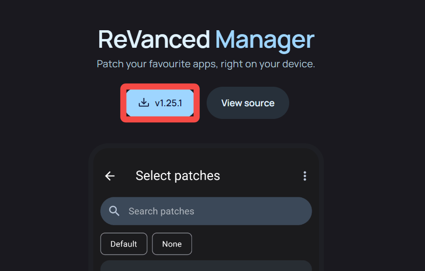 安卓手機下載 Youtube ReVanced
