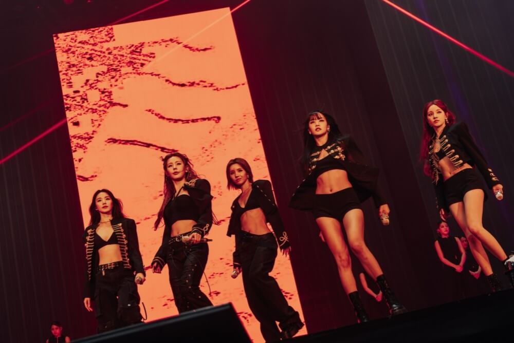 i-dle 台北演唱會現場美照