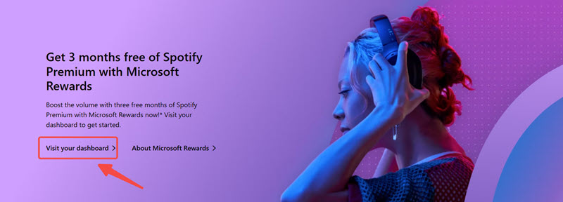 Microsoft Rewards 換取免費 Spotify 會員