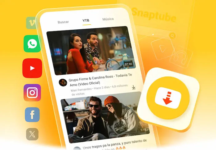 Snaptube 手機 YouTube 下載音樂 APP