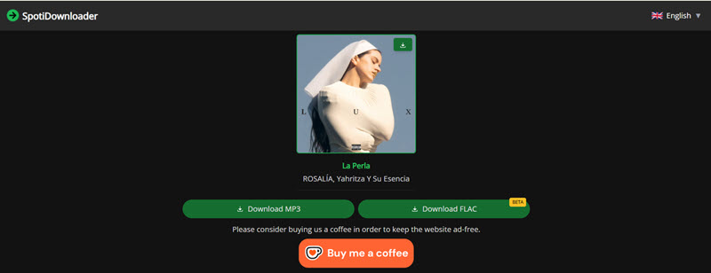 SpotiDownloader 下載 Spotify 音樂免安裝工具