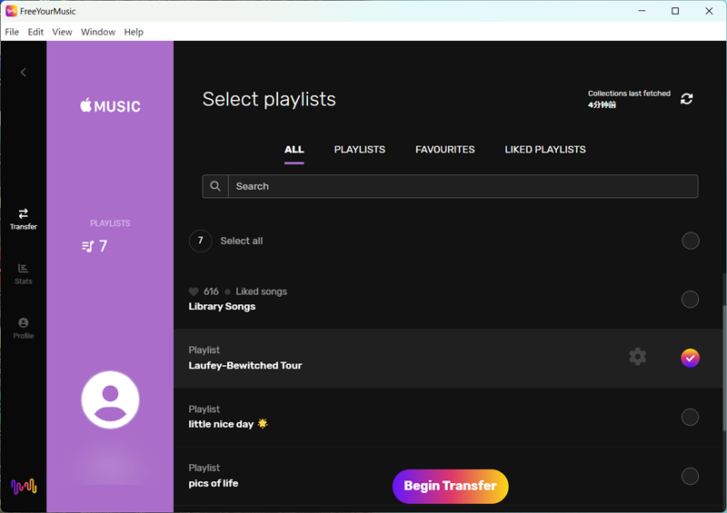 Stamp 開始進行 Apple Music 歌單轉移 Spotify